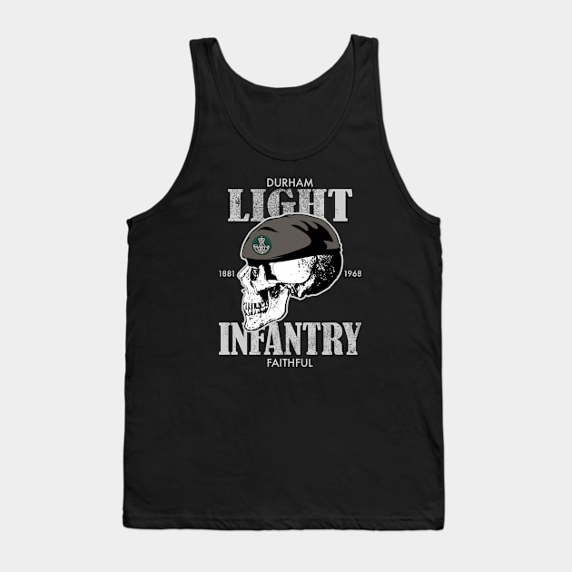 Durham Light Infantry (distressed) Tank Top by TCP